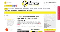 Desktop Screenshot of iphonerepairsltd.co.uk